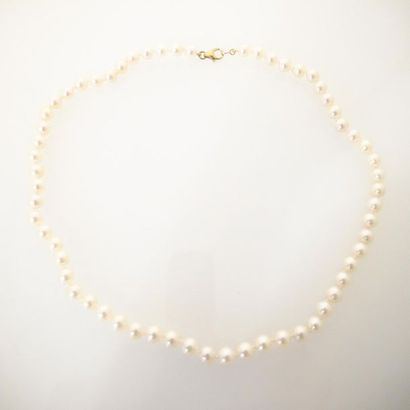 Collier de perles
Necklace made of pearls...