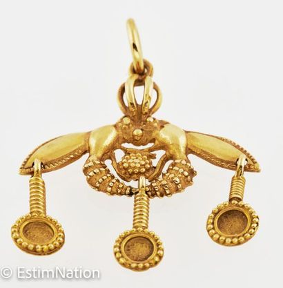 PENDENTIF OR
Pendant in 14K (585/°°) yellow...