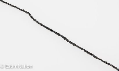 COLLIER DIAMANT NOIR
Choker necklace made...