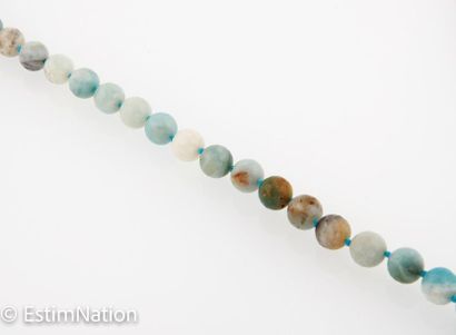 COLLIER AMAZONITE
Big necklace made of faceted...