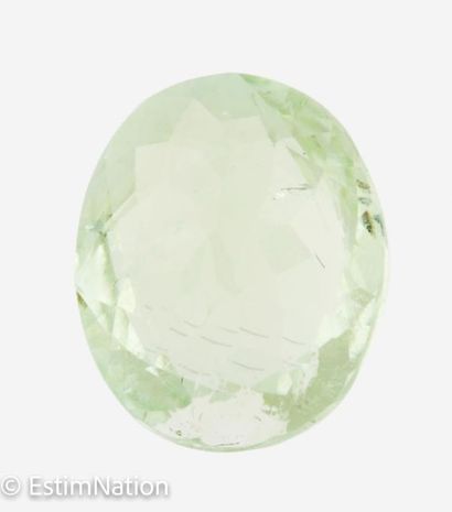 TOURMALINE VERT D'EAU 1.42 CARAT 
Oval water...