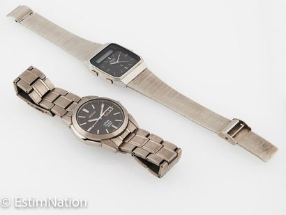 LOT DE MONTRES
A set of four watches including...