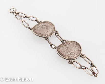 BRACELET ARGENT
Silver bracelet 800/°° with...