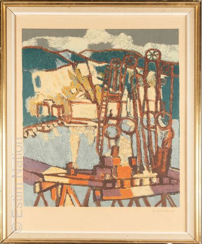 ESTAMPES CONTEMPORAINES
Bernard CATHELIN...