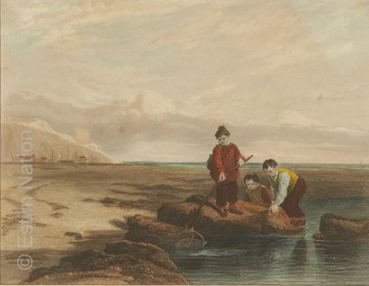 ESTAMPES
Réunion de lithographies en couleurs...