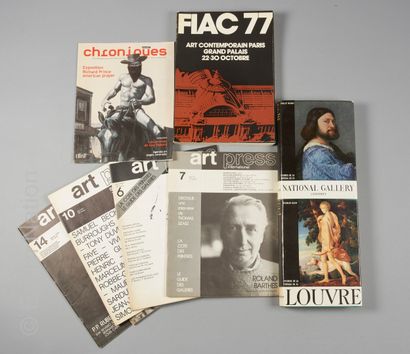 ART CONTEMPORAIN ET DIVERS 
- 3 volumes on...