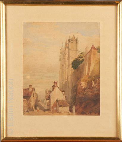 DESSINS
Ecole française fin du XIXe siècle



Ruelle...
