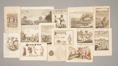 ANTHROPOLOGIE
Réunion de feuillets découpés...