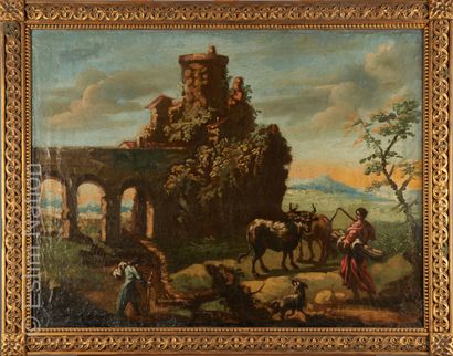 Ecole Flamande, Vers 1800



Paysage animé...