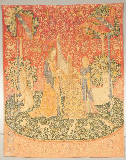 LA DAME A LA LICORNE
D'après la tapisserie...