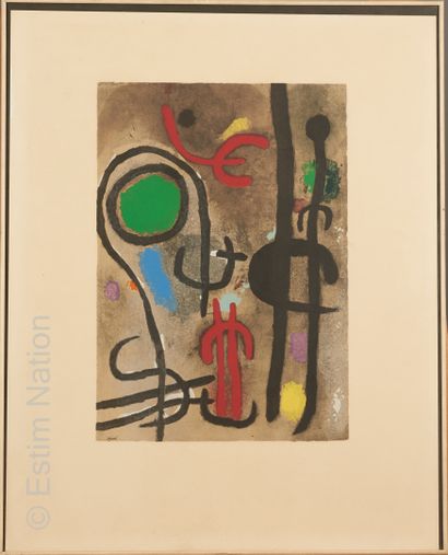 Joan Miro
D'après Joan MIRO (1893-1983)



Composition

Sérigraphie...