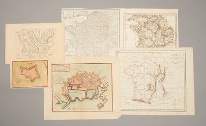 GEOGRAPHIE - FRANCE
Ensemble de cartes et...