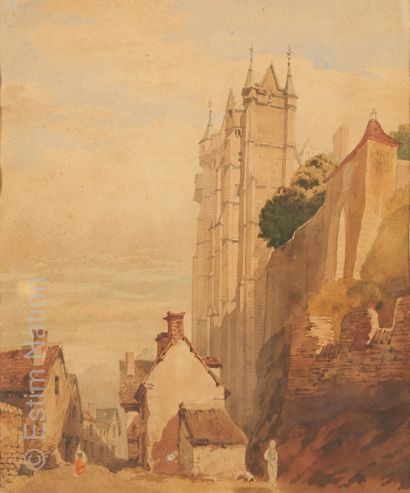 DESSINS
Ecole française fin du XIXe siècle



Ruelle...