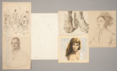 ACADEMIES ET ETUDES
Réunions de 11 dessins...