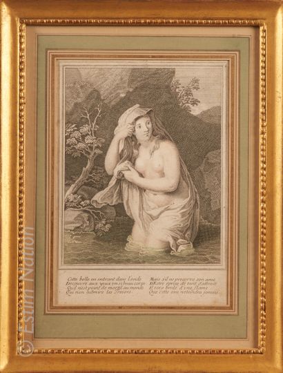 GRAVURES ANCIENNES

Ensemble de quatre estampes...