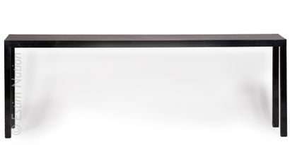DESIGN

Important console in black lacquered...