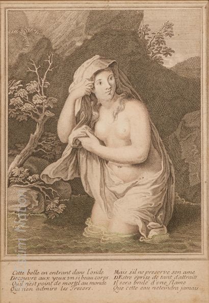 GRAVURES ANCIENNES

Ensemble de quatre estampes...