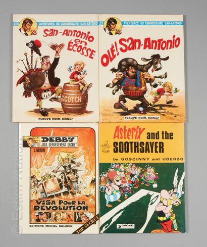 SAN-ANTONIO ET DIVERS
Reunion of four comics...