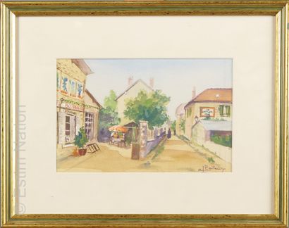 DESSINS
Ecole française fin du XIXe siècle



Ruelle...