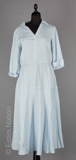 POSTOVIT
TWO LONG flared dresses, the first...