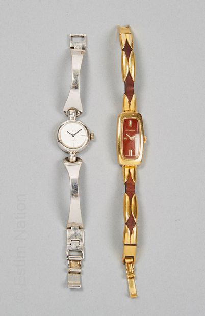 GUY LAROCHE vintage
TWO quartz WATCHES: the...