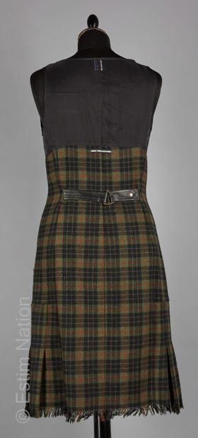 JEAN'S PAUL GAULTIER
Fringed wool tartan...
