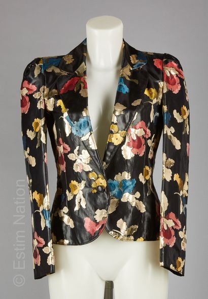 Jean Louis SCHERRER
Black lamé jacket with...