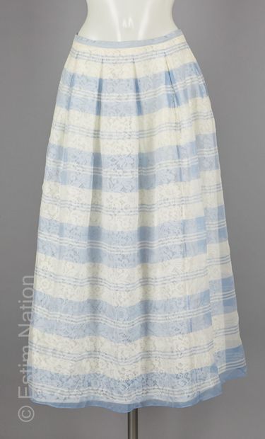 ROCHAS
TWO long flared skirts : the first...