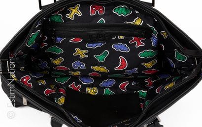 JCDC PAR CASTELBAJAC
Black leather-like polyurethane...