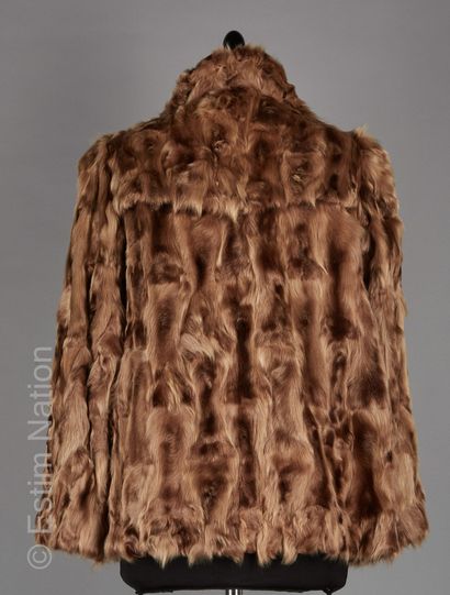 M. G. MOD
Long-haired lambskin jacket, single...
