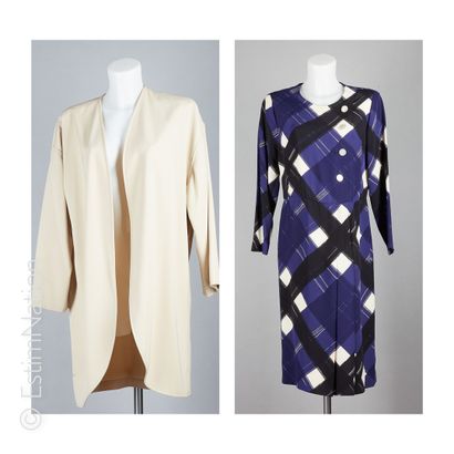 LOUIS MIES Couture 
SET including a silk...