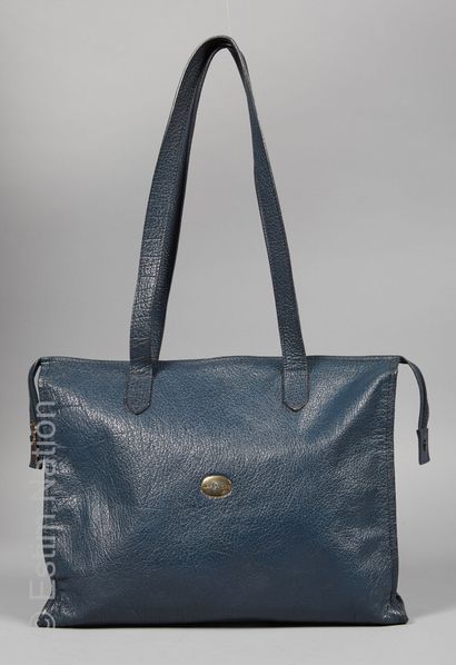 MAC DOUGLAS
CABAS in navy leather (31 x 39...