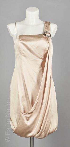 DINA BAREL
Champagne silk satin COCKTAIL...