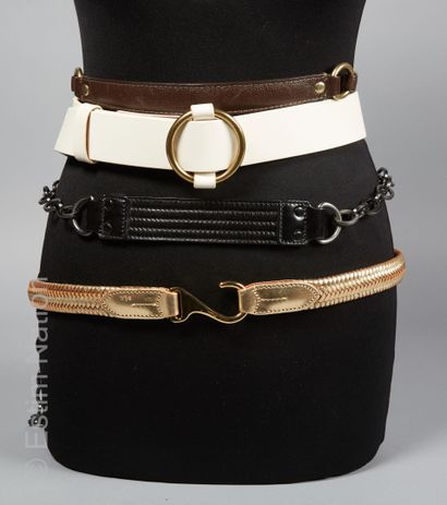 COACH, RALPH LAUREN, ANONYME
FOUR BELTS in...