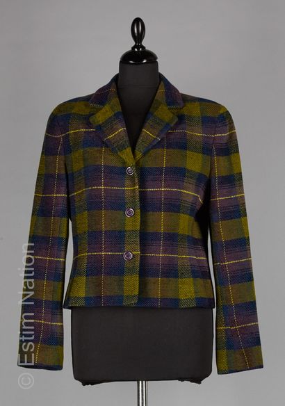 LAURA ASHLEY, INES DE LA FRESSANGE
Tartan...