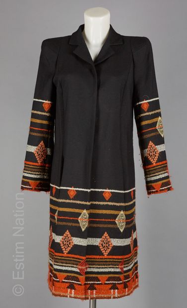 BAZAR christian LACROIX
Coat in black wool...