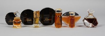 DIVERS PARFUMEURS ANNEES 1990) 
Set of 9...