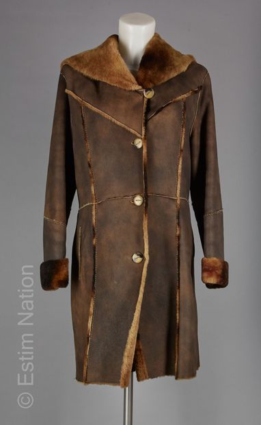 SAM-RONE Vintage
Hooded coat in opossum,...