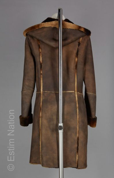 SAM-RONE Vintage
Hooded coat in opossum,...