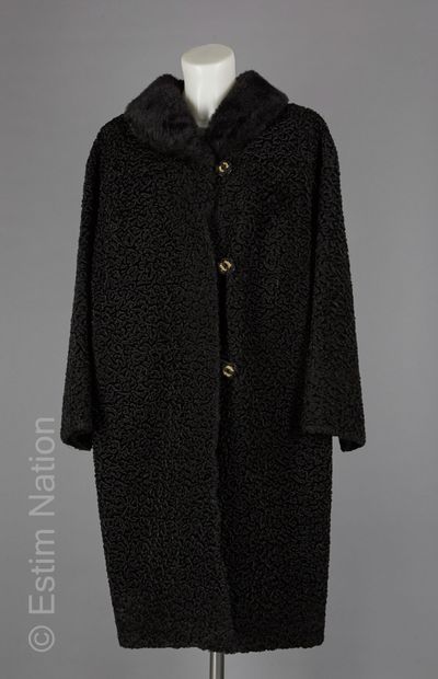 ANONYME Vintage 
COAT in breitschwanz and...