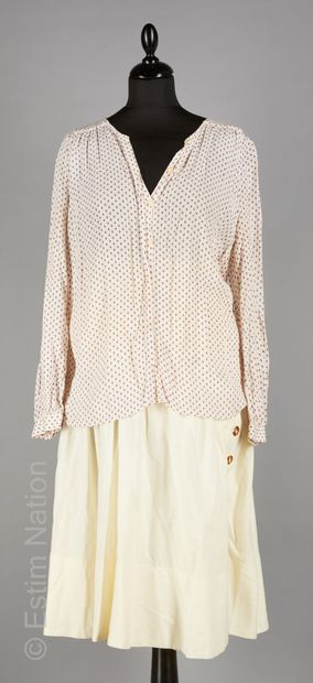 BASH, HOUSE OF SUNNY
BLOUSE in silk crepe...
