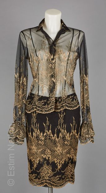 BAZAR christian LACROIX
SET in fishnet and...