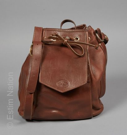 LONGCHAMP
BAG in smooth and chocolate grained...