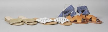 ASOS, ZARA
Pair of wedge ESPADRILLES, THREE...