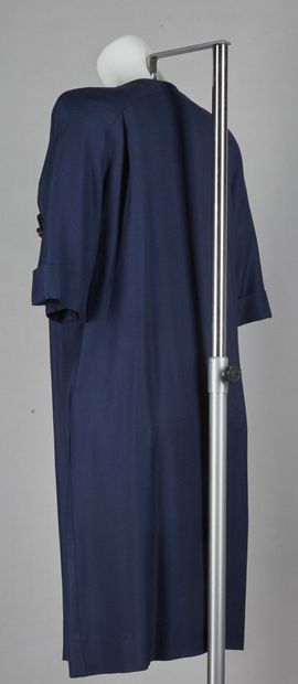 PARVINE FARMANFARMIAN
Blue woven raglan armhole...
