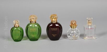 FLACONS - DIOR ET YVES SAINT LAURENT
YVES...