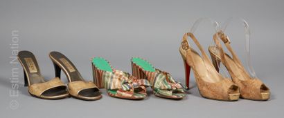 CHRISTIAN LOUBOUTIN, GUCCI VINTAGE, COSMO...