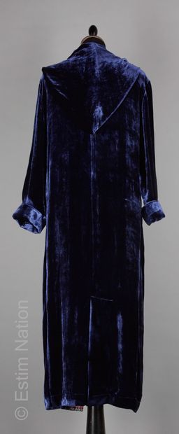 BY SASHA
BLUE velvet panne and tweed braid...