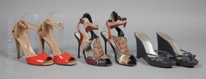 Sergio ROSSI

PAIR OF SANDALS in multicoloured...