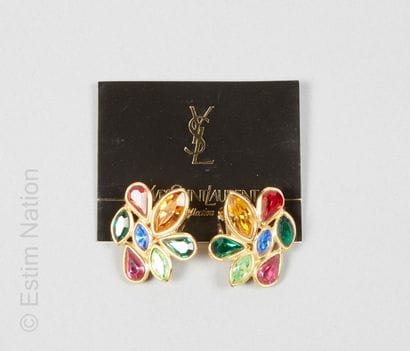 Yves Saint LAURENT
PAIR OF EAR CLIPS featuring...